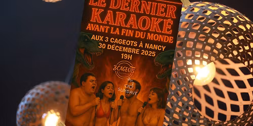 \ud83c\udf89 Le Nouvel An\u2026 avant le Nouvel An ! - Before du Nouvel an - SunDave : KARAOK\u00c9 - 3 Cageots