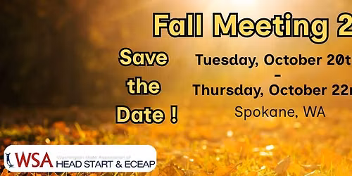 WSA Fall Meeting 2026