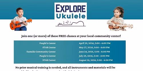 FREE Tacoma Community Ukulele Program Classes!