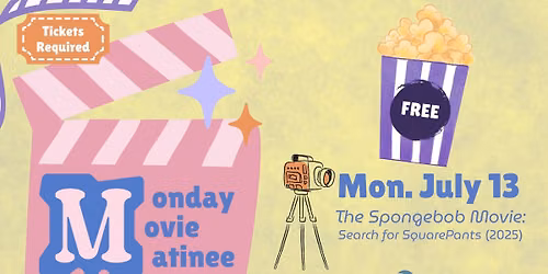 Monday Movie Matinee: The Spongebob Movie: Search for SquarePants