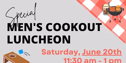 Men's Cookout Luncheon