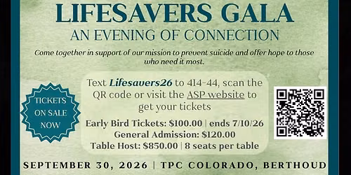 Lifesavers Gala: An Evening of Connection