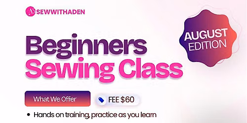 Beginner Sewing Class | Learn to Sew from Scratch in One Day