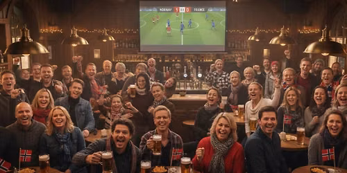 VM-pub p\u00e5 Sandbrekka!