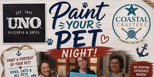 Paint Your Pet @ Uno Pizzeria in Sturbridge MA Friday August 14th 6pm-830pm