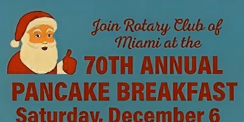 70th Annual Rotary Pancake Breakfast and Holiday Market