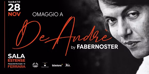 OMAGGIO A DE ANDRÈ - Sala Estense — Sala Estense