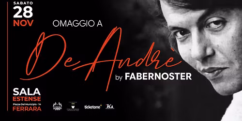 OMAGGIO A DE ANDR\u00c8 - Sala Estense