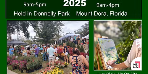 2025 Mount Dora Plant and Garden Fair