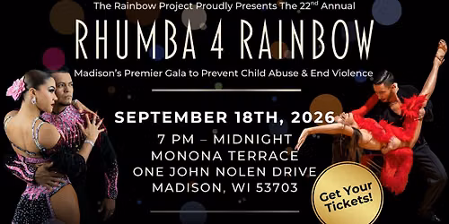 Rhumba 4 Rainbow | The Rainbow Project's 22nd Annual Benefit to Prevent Child Abuse & End Violence