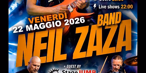 NEIL ZAZA [USA] + guest live @ Rock'n'Roll Club, RHO!