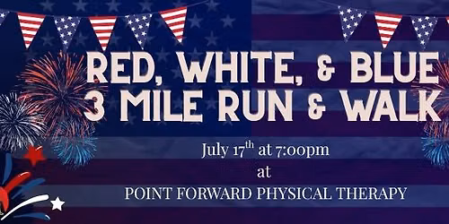 Red, White, & Blue 3 Mile Run\/Walk