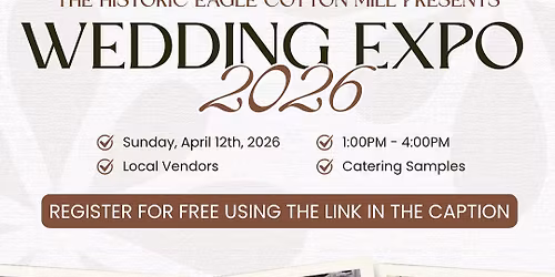 Cotton Mill Wedding Expo 2026