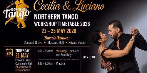 Cecilia Gonzales & Luciano Bastos Workshops