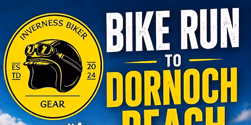 IBG Bike Run To Dornoch Beach