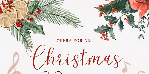 Opera for All Christmas Dinner 