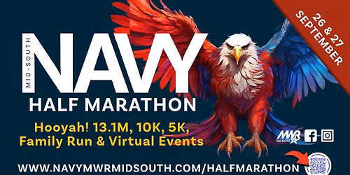Navy Mid-South Half Marathon 2026