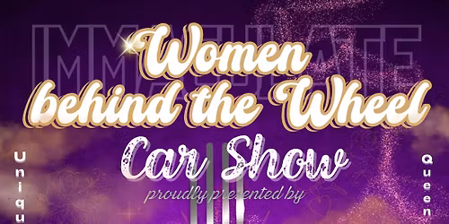 Women behind the Wheel Car show