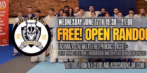 Free Monthly Open Randori Session