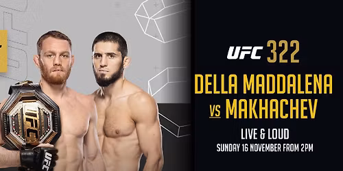 UFC 322: Della Maddalena vs Makhachev
