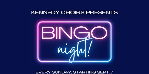 Bingo at the Green Mill, hosted by the Kennedy Choirs