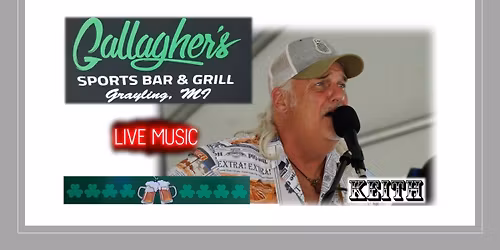 Heading Back to Graying Mi. To perform at Gallaghers!
