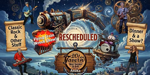 Flying Train Wreck rockin' at 201 in May!