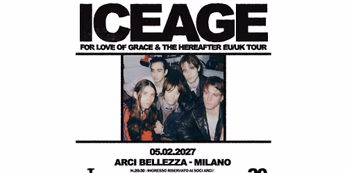 Iceage | Milano, Arci Bellezza
