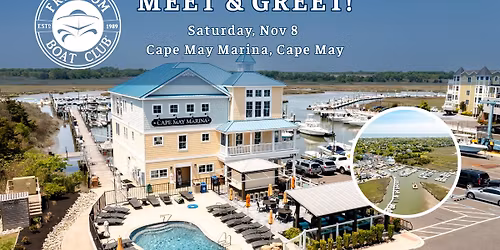 \ud83c\udf41 Meet & Greet \u2013 Cape May Marina