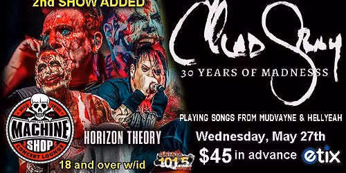 CHAD GRAY 2nd show SOLD OUT