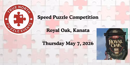 Speed Puzzle Competition - May 7, 2026