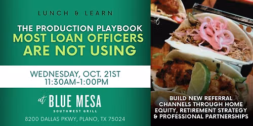 The Production Playbook Most Loan Officers Aren\u2019t Using (Lunch & Learn)
