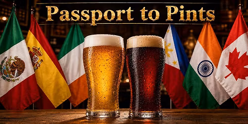 Passport to Pints: Beer World Tour + Pairings + Live Improv
