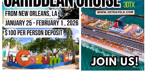 Carnival Liberty | Western Caribbean Cruise | January 25 - February 1, 2026