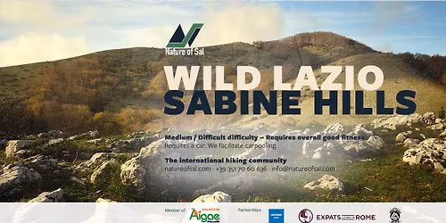 True Wilderness North of Rome: Hike & Refuge (Day Trip)