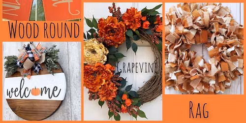 Public Event- Autumn Atelier-Wreath Wednesday 