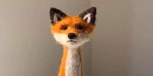 Mr Fox Needle Felting Workshop with Jo Gardiner