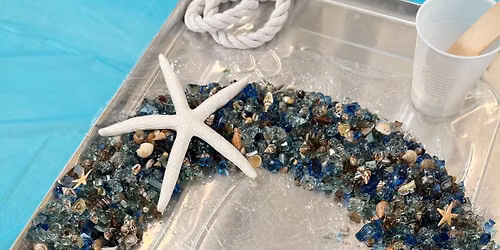 Coastal Glass Wreath
