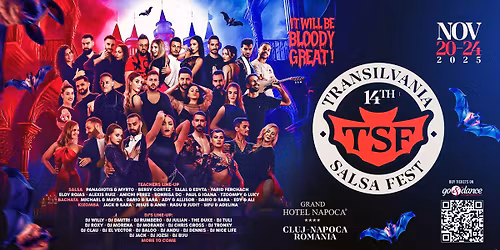 \u2606\u2606\u260614th Transilvania Salsa Fest, 20-24 Nov 2025, Cluj-Napoca, Romania\u2606\u2606\u2606