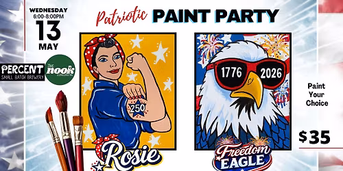 Freedom Paint Party at Percent The Nook Concord
