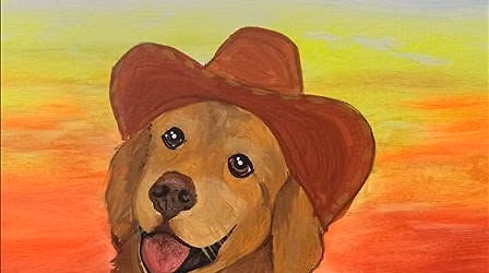Join us for Paint Your Pet Cowboy Style....or Not!