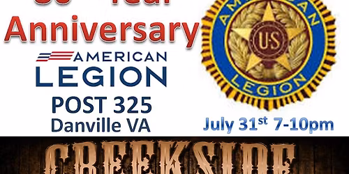 American Legion Post 325 80th Anniversary feat. Creekside