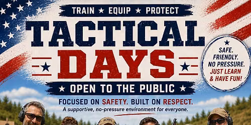 Tactical Days - Safe. Friendly. Fun!