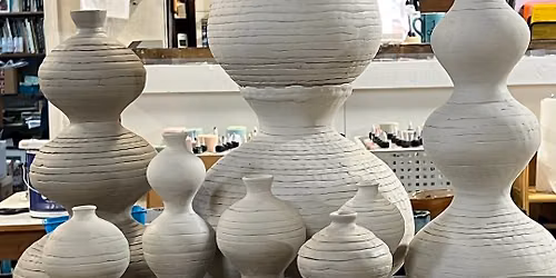 Hand built coil pot with Chris Swasta Pre Registration required