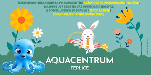 \ud83d\udc30\ud83e\udd5a Velikono\u010dn\u00ed hon na Zlat\u00e9ho zaj\u00ed\u010dka v aquacentru! \ud83d\udca6\ud83c\udfc6