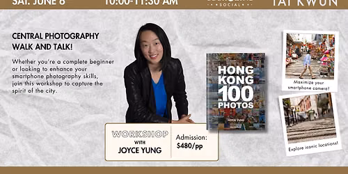 Central Photography Walk And Talk!