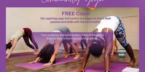 Community Yoga - FREE Class
