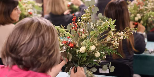 Winter Floral Arrangement Workshop at the Botanical Gardens