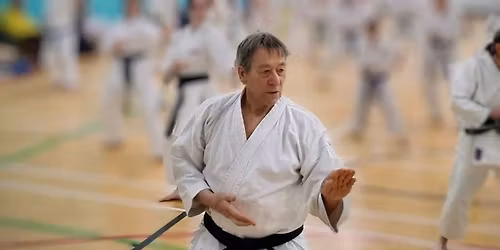 Training & kyu grading with Sensei Georges Dussart