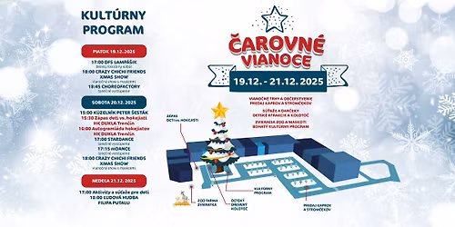 \u010carovn\u00e9 Vianoce v CITY PARK Tren\u010d\u00edn